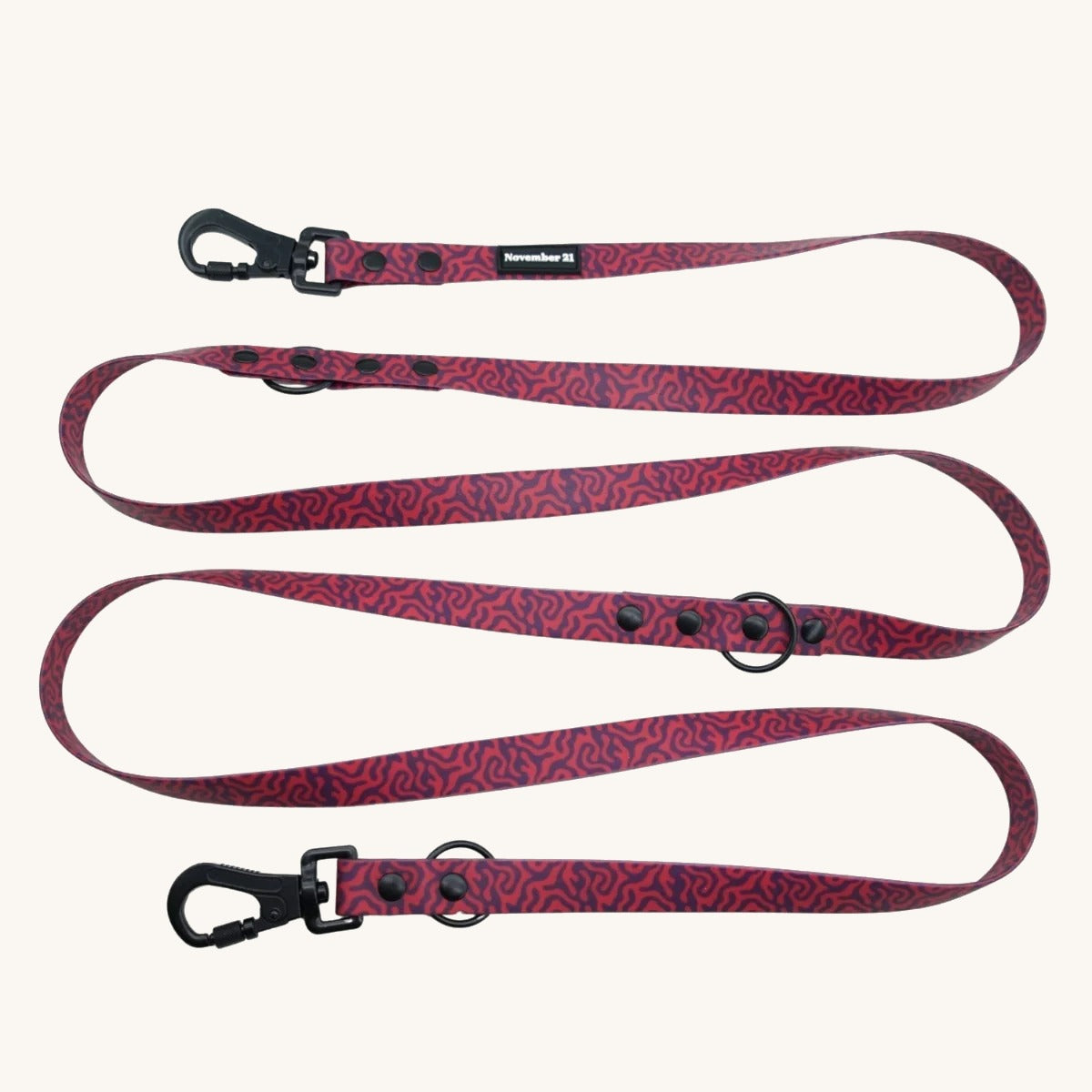 Hands-Free Dog Leash on cream background